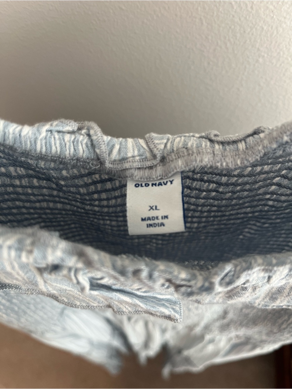 Old Navy Ruffled Smocked-Bodice Striped Sleeveless Maxi Dress - Picture 4 of 4